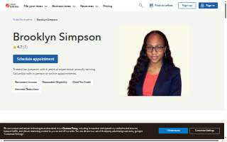Brooklyn Simpson - TurboTax Expert website
