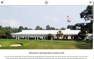 Spring Valley Country Club website