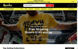 Spud Inc. Gym website