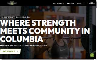Warrior Axe Crossfit website