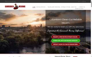 Gamecock Moving website