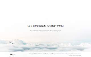 Solid Surfaces Inc website