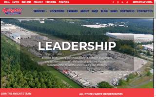 Knight's Redi-Mix of Columbia website