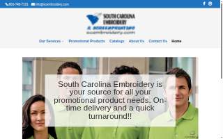 South Carolina Embroidery website