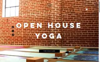 Open House Yoga website
