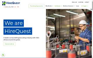 HireQuest Direct of Columbia SC website