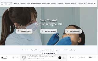 Todays Dental @ Cayce website