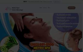 Metro Spa website