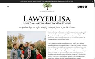 LawyerLisa, LLC website