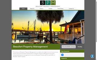 Beaufort Property Management website