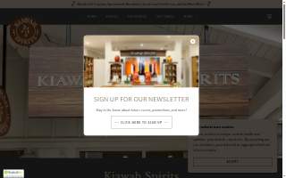 Kiawah Spirits website