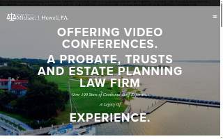 The Law Office of Michael J. Howell, P.A. - A Probate, Trusts and Estates Law Firm website