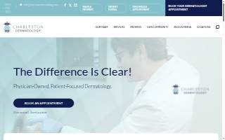 Charleston Dermatology (Berkeley) website