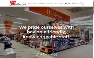 Westbury Hardware website