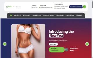 Real Healthcare Clinic website