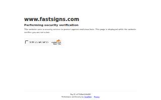 Publicity Signs and Printing website