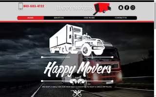 Happy Movers, LLC website