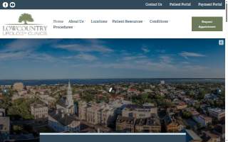 Lowcountry Urology website
