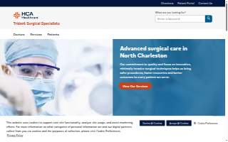HCA Healthcare Trident Surgical Specialists - Medical Plaza website