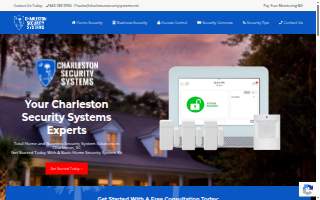 Charleston Security Systems website