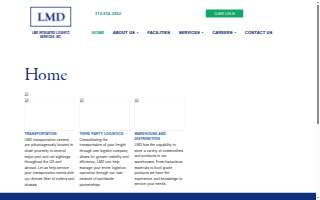 Lmd Intergrated Logistics Services Inc. website
