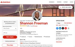 State Farm: Shannon Freeman website