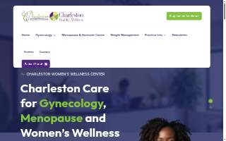 Charleston Women's Wellness Center website