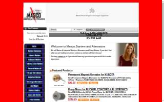 Masco Electrical website