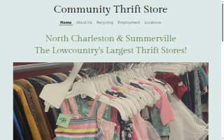 Community Thrift Store website