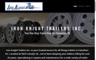 Iron Knight Trailers Inc website