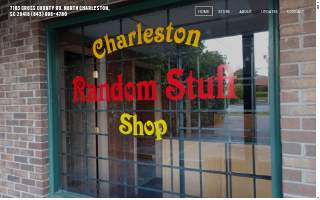 Charleston Random Stuff Shop website