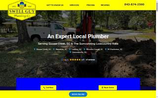 Swell Guy Plumbing Co website