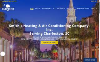 Smith's Heating and Air Conditioning Co., Inc. website
