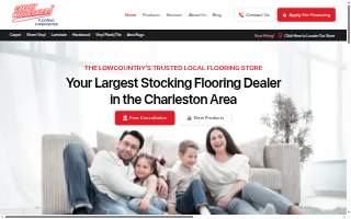 Carpet Wholesalers - Charleston Flooring Store website
