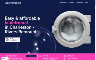 LaundroLab Laundromat website