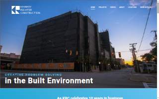Kennedy Richter Construction website