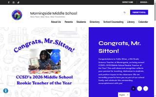 Morningside Middle School website
