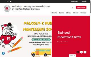 Malcolm C. Hursey Montessori School website