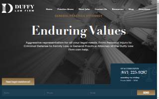 The Duffy Law Firm, LLC website