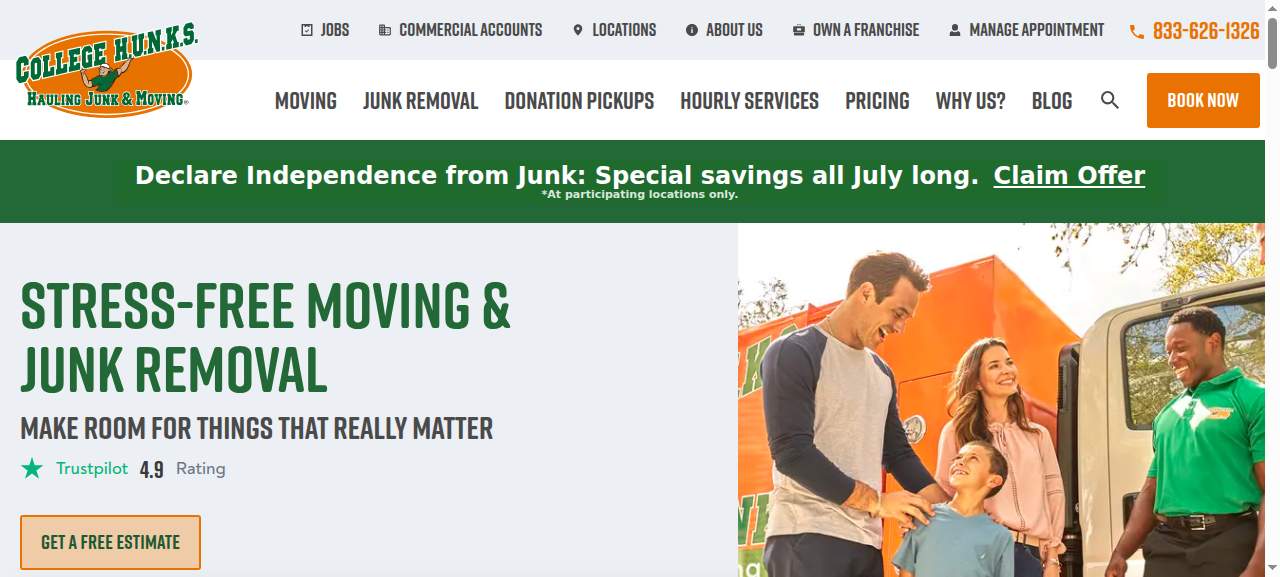 East Coast AP Marketing website