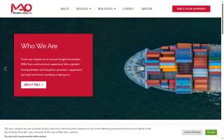 Mid America Overseas website