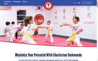 Charleston Taekwondo - Hanahan website