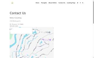 Refine Consulting website