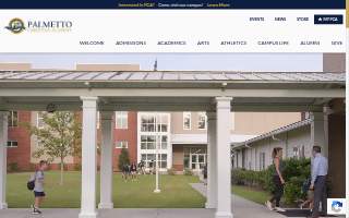 Palmetto Christian Academy website