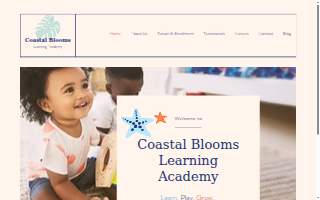 Coastal Blooms Learning Academy website