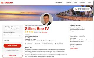 Stiles Bee IV State Farm website