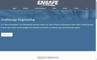 EnSafe Inc website