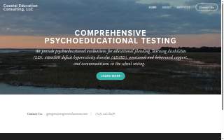 Coastal Education Consulting, LLC website