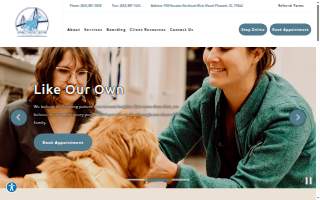 Animal Medical Center of Mt. Pleasant website
