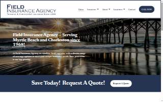 Field Insurance Agency of Mt Pleasant website